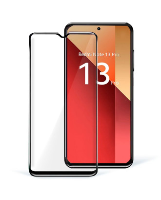 Protetor de ecrã de vidro temperado COOL para Xiaomi Redmi Note 13 Pro / Note 13 Pro 5G / Poco M6 Pro (FULL 3D)