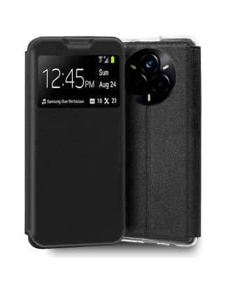 Capa Flip Cover COOL para Realme 14 Pro 5G Liso Preto