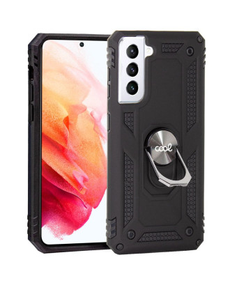 Capa COOL para Samsung G990 Galaxy S21 Hard Ring Preto