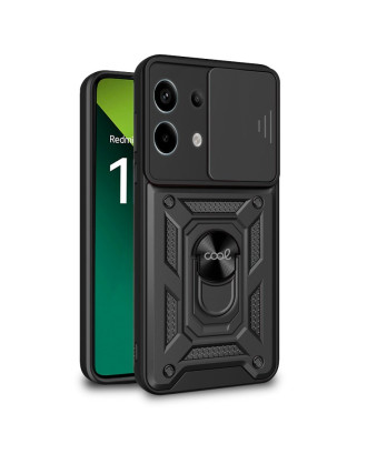 Capa COOL para Xiaomi Redmi Note 13 Pro 5G / Poco X6 5G Hard Ring Preto