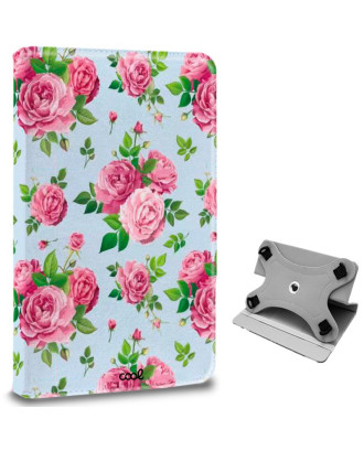 Capa COOL Ebook / Tablet Universal 9.7 - 11 poleg. Rosas (Panorâmico)