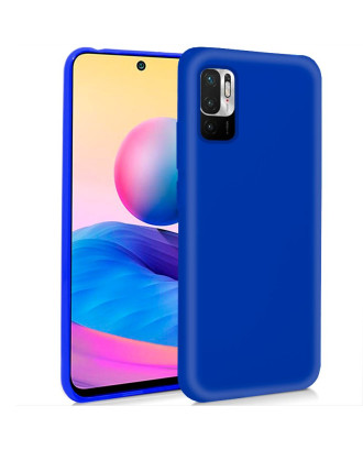 Capa de silicone COOL para Xiaomi Redmi Note 10 5G / Pocophone M3 Pro 5G (azul)