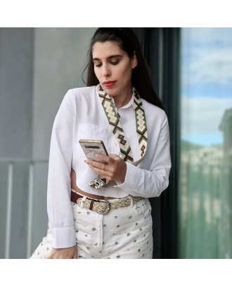 Alça de Suspensão COOL Universal com Cartão para Smartphone Verde