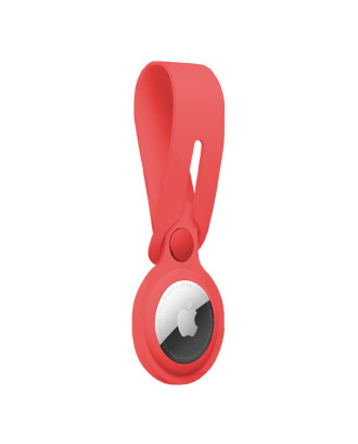 Capa COOL Loop compatível com AirTag Silicone Vermelho