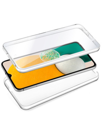Capa COOL de Silicone 3D para Samsung A336 Galaxy A33 5G (transparente frente + verso)