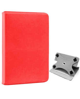 Capa COOL Ebook / Tablet Universal 9.7 - 11 poleg. Couro Sintético Vermelho (Quadrado)