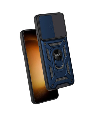 Capa COOL para Samsung S911 Galaxy S23 Hard Ring Marinho