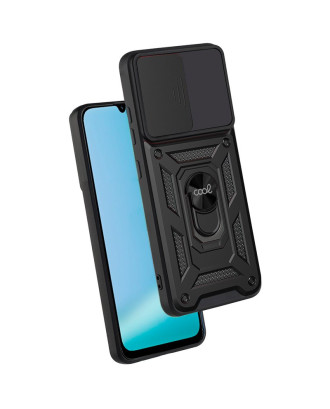 Capa COOL para Xiaomi Redmi 15C / 15C 5G / Poco C85 Hard Ring Preto