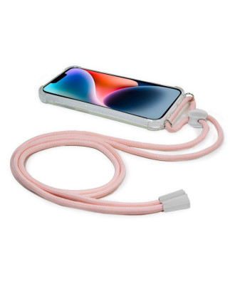 Capa COOL para iPhone 14 Plus Cordão Rosa