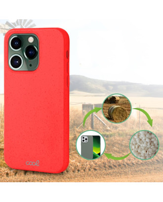 Capa COOL para iPhone 14 Pro Eco Biodegradável Vermelho