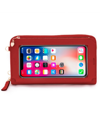Bolsa Universal Horizontal até 6,7 pol. COOL Vermelho