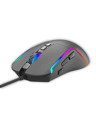 Rato USB gaming RGB (iluminação) COOL Strip Preto
