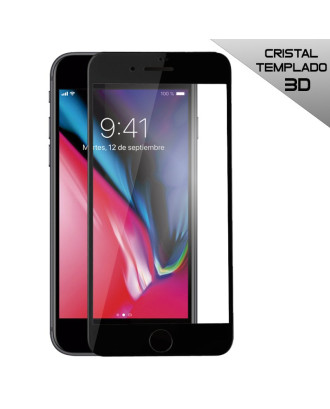 Protetor de ecrã de vidro temperado COOL para iPhone 7 / iPhone 8 (FULL 3D Preto)