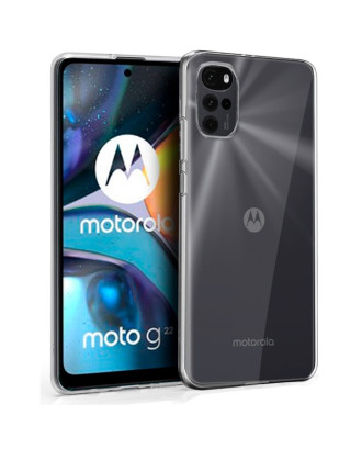 Capa de silicone COOL para Motorola Moto G22 (transparente)