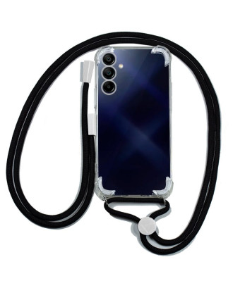 Capa COOL para Samsung A155 Galaxy A15 / A15 5G / M15 5G Cordão Preto