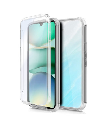 Capa COOL de Silicone 3D para Xiaomi Redmi A5 (transparente frente + verso)