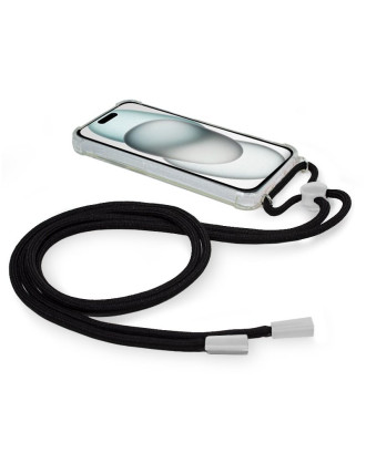 Capa COOL para iPhone 15 Cordão Preto