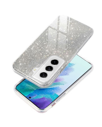 Capa COOL para Samsung G990B Galaxy S21 FE Glitter Silver