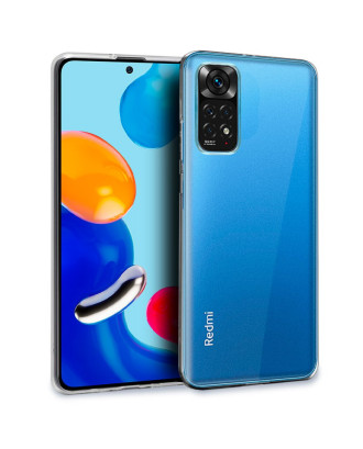 Capa de silicone COOL para Xiaomi Redmi Note 11 / Note 11S (transparente)