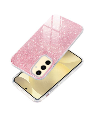Capa COOL para Samsung S926 Galaxy S24 Plus / S25 Plus Glitter Rosa