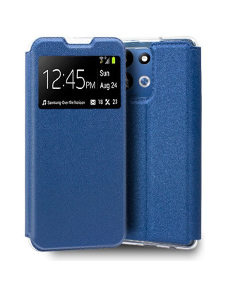 Capa Flip Cover COOL para Xiaomi Redmi 17 Liso Azul