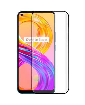 Protetor de ecrã de vidro temperado COOL para Realme 8/8 Pro (FULL 3D)