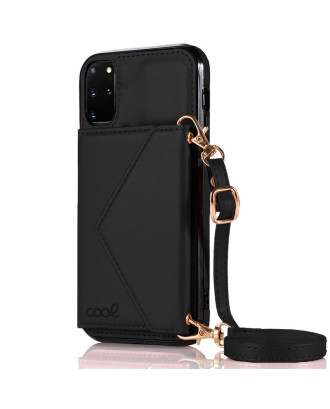 Capa COOL para Samsung G985 Galaxy S20 Plus Carteira Preto