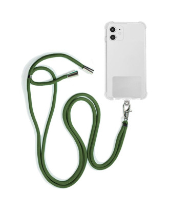 Cordão suspenso universal COOL com cartão de smartphone Verde