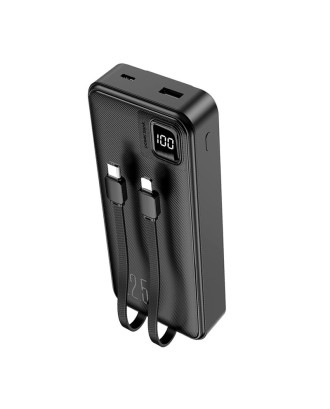 Bateria Externa Universal Power Bank 22.5W 20.000 mAh (Tipo C / Lightning) COOL Preto