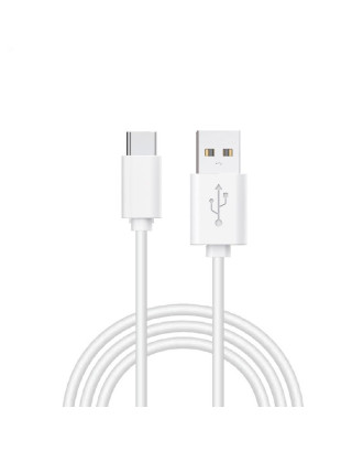 Cabo USB universal COOL compatível TYPE-C (1,2 metros) Branco 2,4 Amp