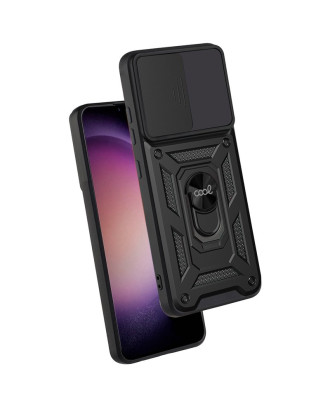Capa COOL para Samsung S916 Galaxy S23 Plus Hard Ring Preto