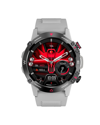 Smartwatch COOL Ecrã AMOLED Adventure Cinza (Chamadas, Esporte, Saúde)