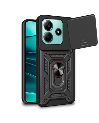 Capa COOL para Xiaomi Redmi Note 14 5G Hard Ring Preto