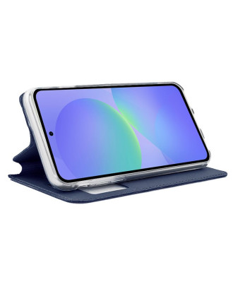 Capa Flip Cover COOL para Samsung A366 Galaxy A36 5G Liso Azul