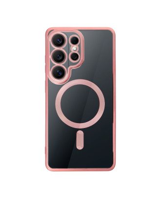 Capa COOL para Samsung S948 Galaxy S26 Ultra Magnética Borde Rosa
