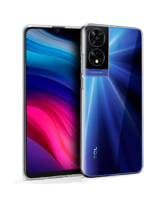 Capa de silicone COOL para TCL 505 (transparente)