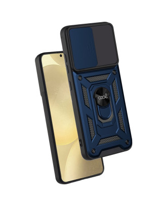 Capa COOL para Samsung S926 Galaxy S24 Plus / S25 Plus Hard Ring Marinho