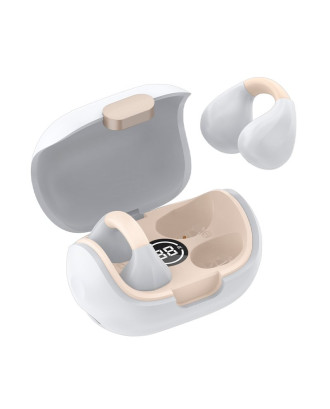 Auscultadores Estéreo Bluetooth Dual Pod COOL Clip Branco