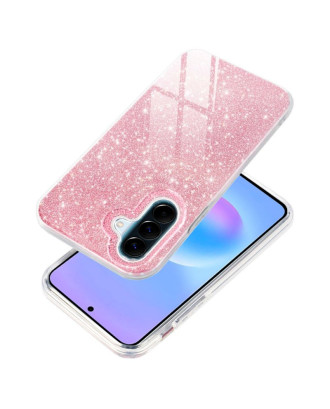 Capa COOL para Samsung A576 Galaxy A57 5G Glitter Rosa