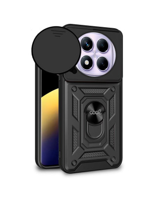 Capa COOL para Xiaomi Redmi Note 14 Pro Hard Ring Preto