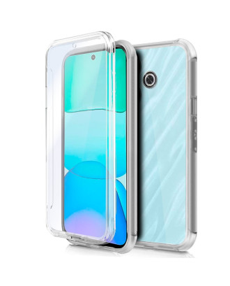 Capa COOL de Silicone 3D para Xiaomi Redmi 13 / Poco M6 (transparente frente + verso)