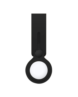 Capa COOL Loop compatível com AirTag Silicone Preto