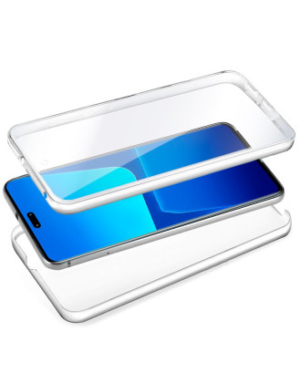 Capa COOL de Silicone 3D para Xiaomi 13 Lite (transparente frente + verso)