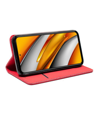Capa Flip Cover COOL para Xiaomi Mi 11i / Pocophone F3 Vermelho