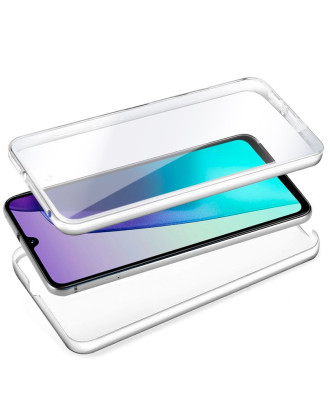 Capa COOL de Silicone 3D para Xiaomi Redmi 14C / Poco C75 (transparente frente + verso)