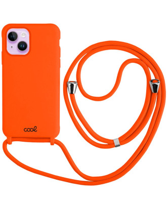Capa COOL para iPhone 14 Cordão Salmão