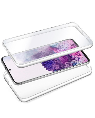 Capa COOL de Silicone 3D para Samsung G980 Galaxy S20 (frente e verso transparentes)