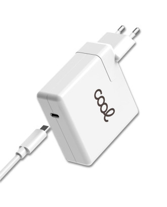 Carregador universal de rede COOL para Apple MacBook 12 / Air 13 / Pro 13 / iPad 12.9 (67w USB-C)