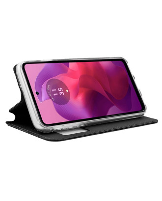 Capa Flip Cover COOL para Motorola Moto G04 / G24 Preto