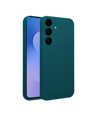 Capa de silicone COOL para Samsung S731 Galaxy S25 FE (Verde)